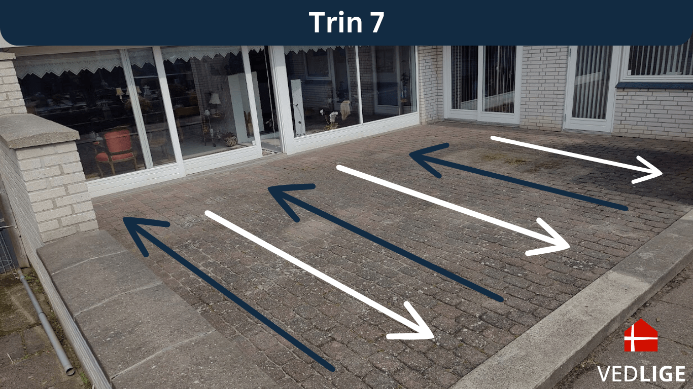 Illustration af gør det selv fliserens